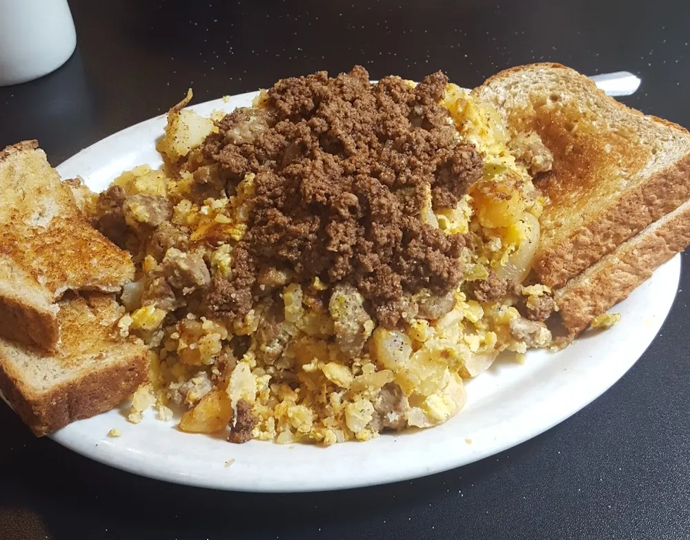 Porky Garbage Plate